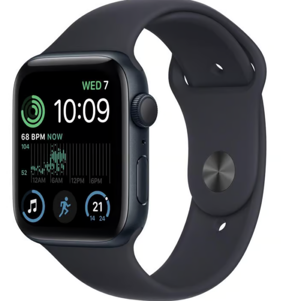 Apple Watch Series SE 2 (2022) GPS 44 mm - Aluminium Midnight - Sport band Black