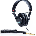 Sony Professional Large Diaphragm Headphone MDR7506 Headphone with microphone - Black